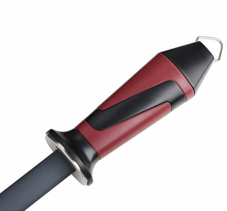 Fusil à Aiguiser Secret De Gourmet – Longueur 31,8 Cm | Pour Couteaux De Cuisine | Poignées PP/TPE, Lame Acier Inox - 2