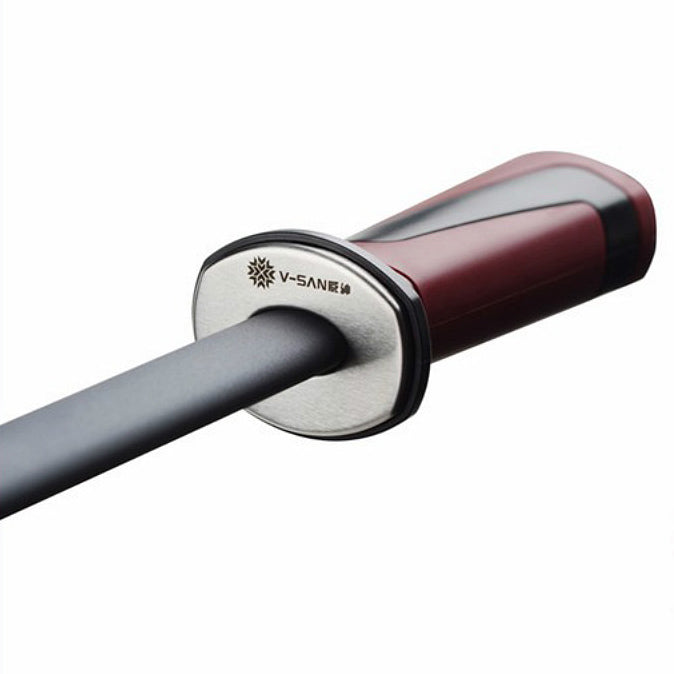 Fusil à Aiguiser Secret De Gourmet – Longueur 31,8 Cm | Pour Couteaux De Cuisine | Poignées PP/TPE, Lame Acier Inox - 9