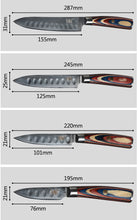 Charger l&#39;image dans la galerie, Couteau de cuisine dimensions