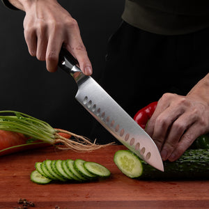 Couteau de cuisine santoku qualité